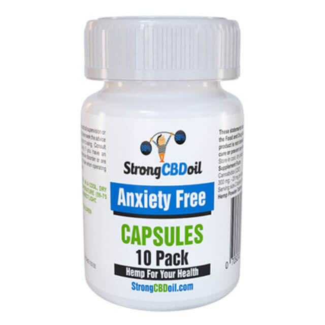 Buy  Anxiety Free CBD Capsules